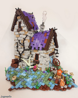 Illustration for article titled Medieval LEGO, Taken To Another Level